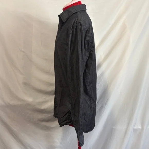 Guess Women's Black Button Down Shirt MM258 - Picture 4 of 5